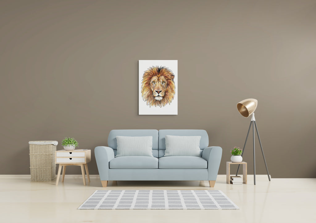 Lion Head - Portrait